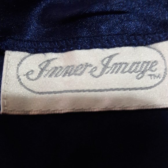 Inner Image Dark Blue Night Gown Size: 18/20 - Picture 5 of 6